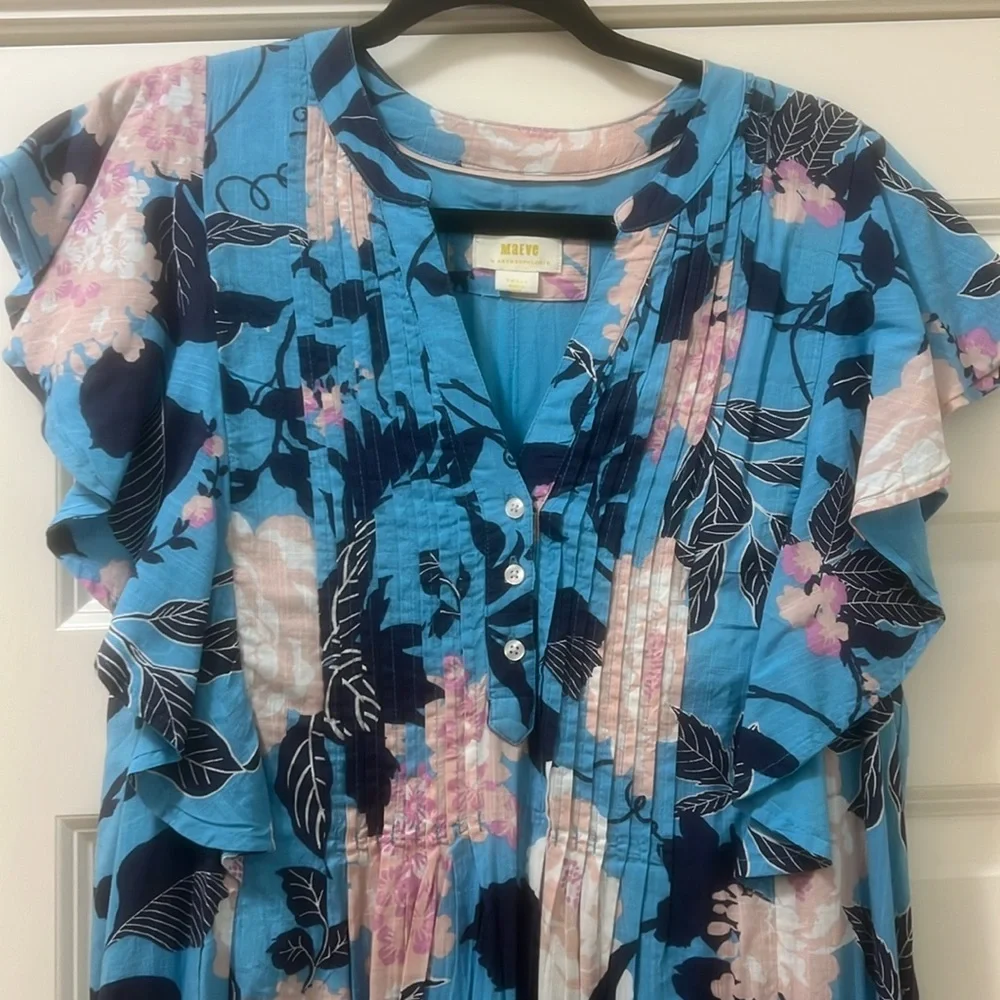 Anthropologie dress (MAEVE) size small. Worn 1-3 times - Picture 2 of 11
